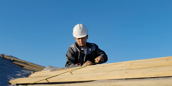 Installation de toiture neuve